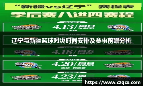 辽宁与新疆篮球对决时间安排及赛事前瞻分析