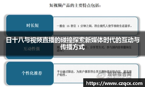日十八与视频直播的碰撞探索新媒体时代的互动与传播方式