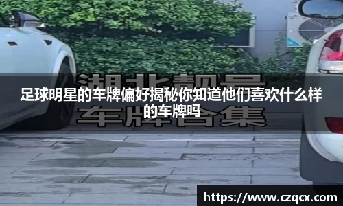 足球明星的车牌偏好揭秘你知道他们喜欢什么样的车牌吗